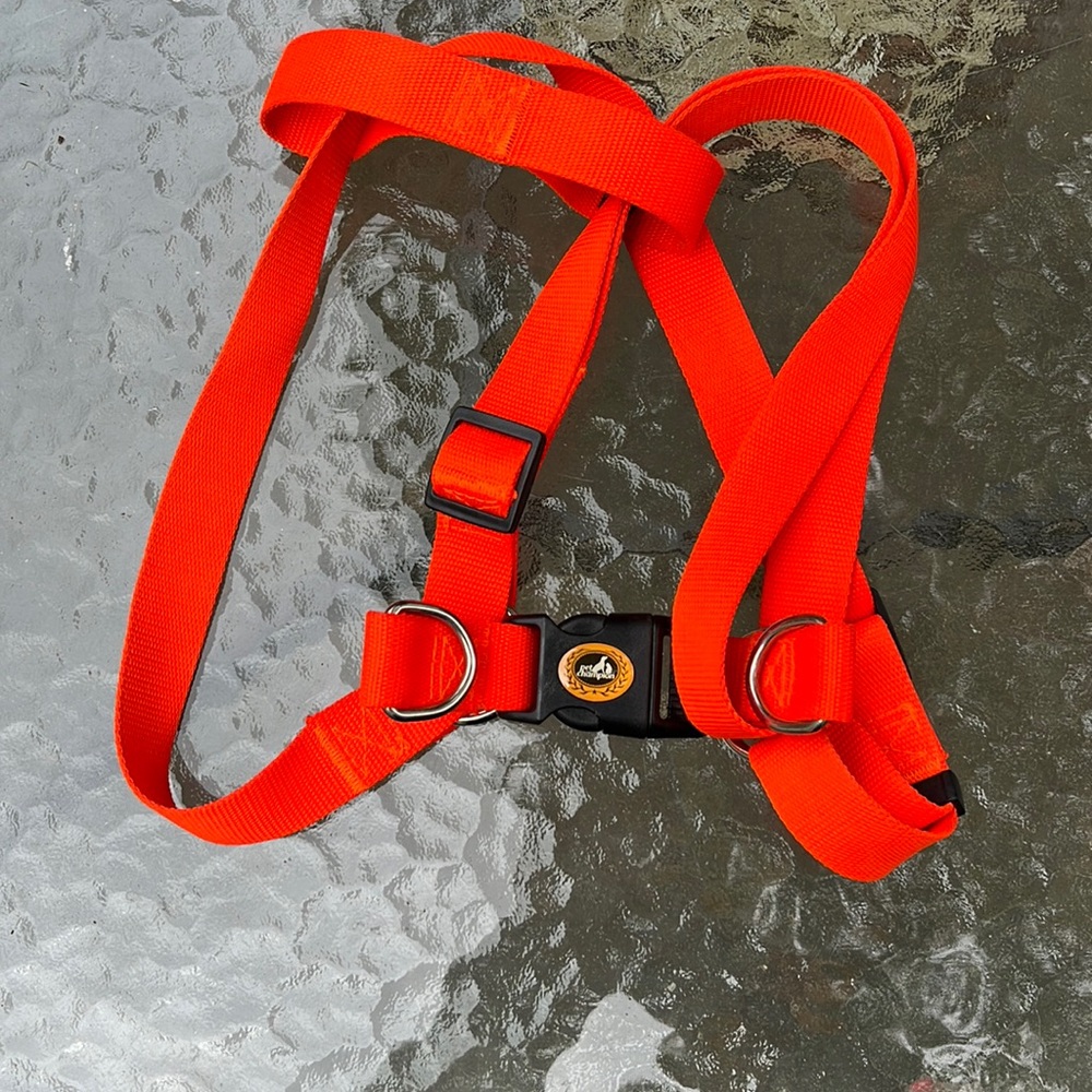 Pet champion dog harness orange